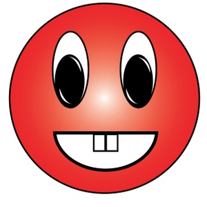 Red Smiley Face Clip Art - ClipArt Best