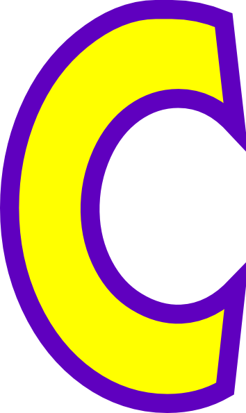 Letter c clipart