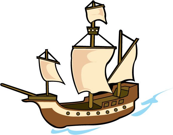 Pirate ship clipart free