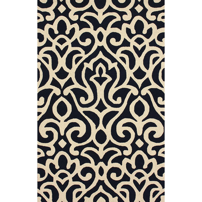 nuLOOM Chelsea Atlantic Damask Navy Rug | Wayfair