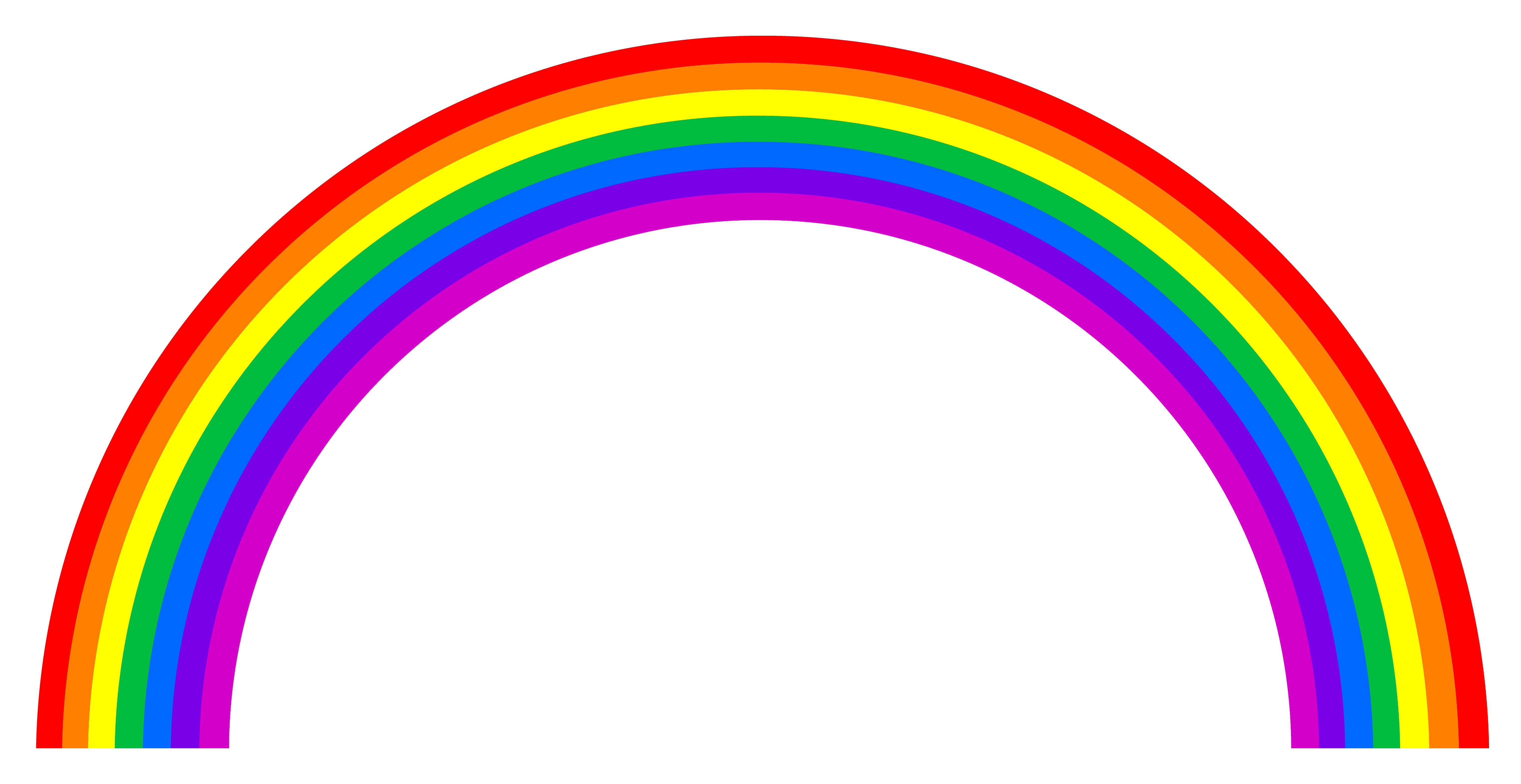 Rainbow number 20 clipart png