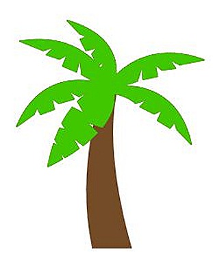 Free SVG–Palm Tree