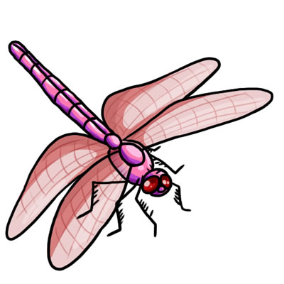 25 FREE Dragonfly Clip Art Drawings and Colorful Images