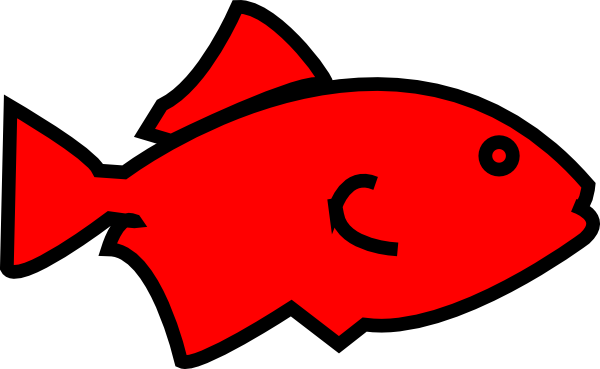 Red Fish Clipart