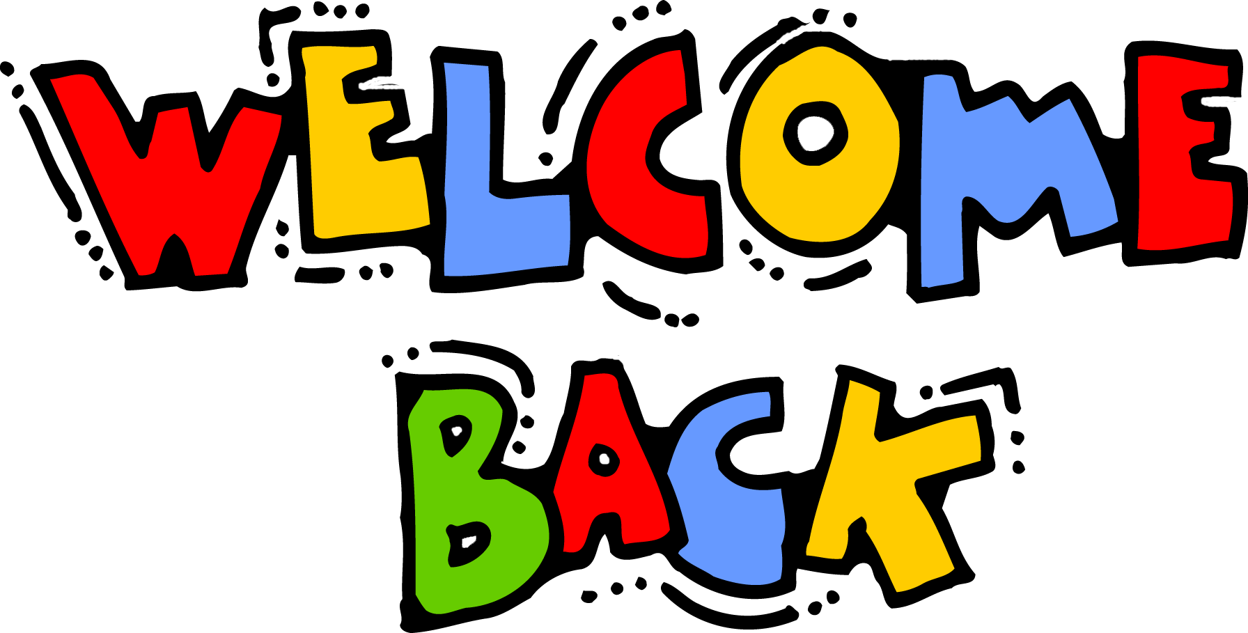 Welcome Back Graphics Clipart