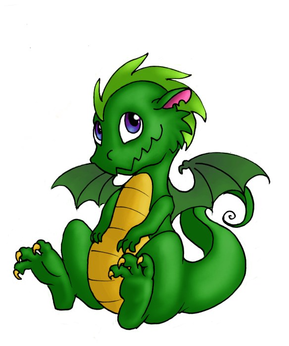 A Baby Dragon - ClipArt Best