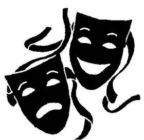 Free Clip Art Drama Masks