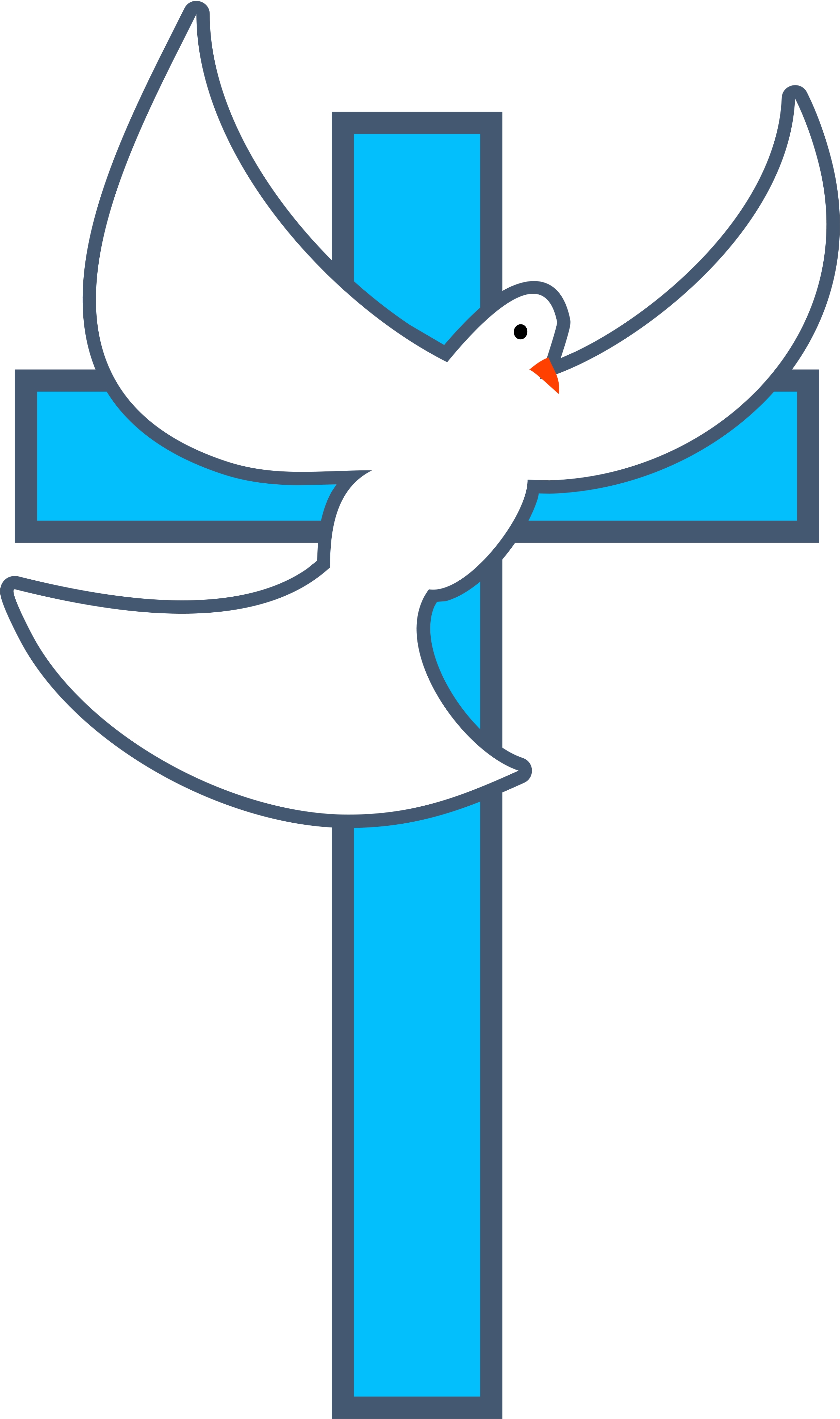 Dove And Cross Clipart - Free Clipart Images