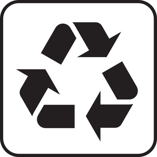 Recycling clip art Free Vector / 4Vector