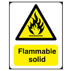 Flammable Liquid Sign