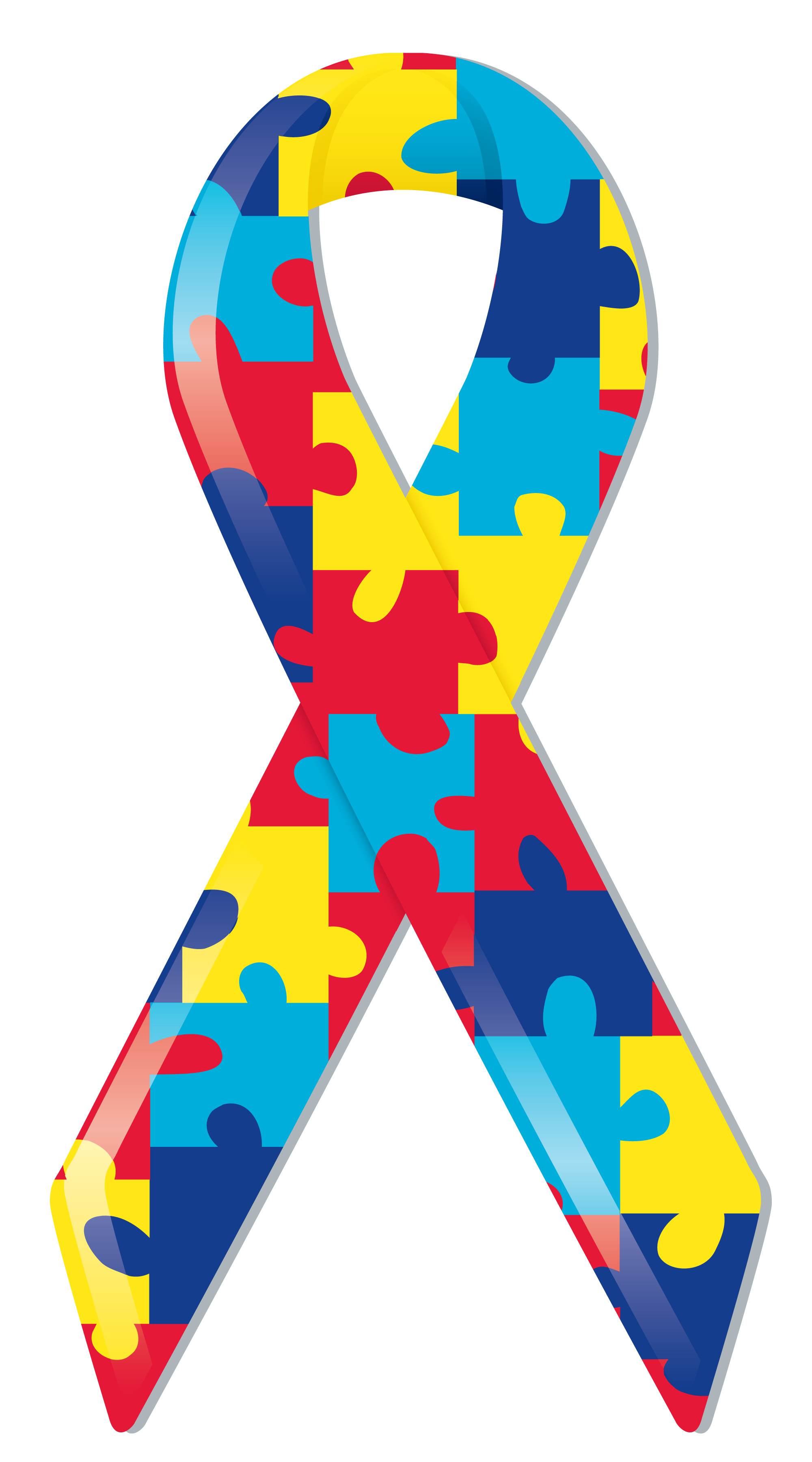 Autism ribbon clip art