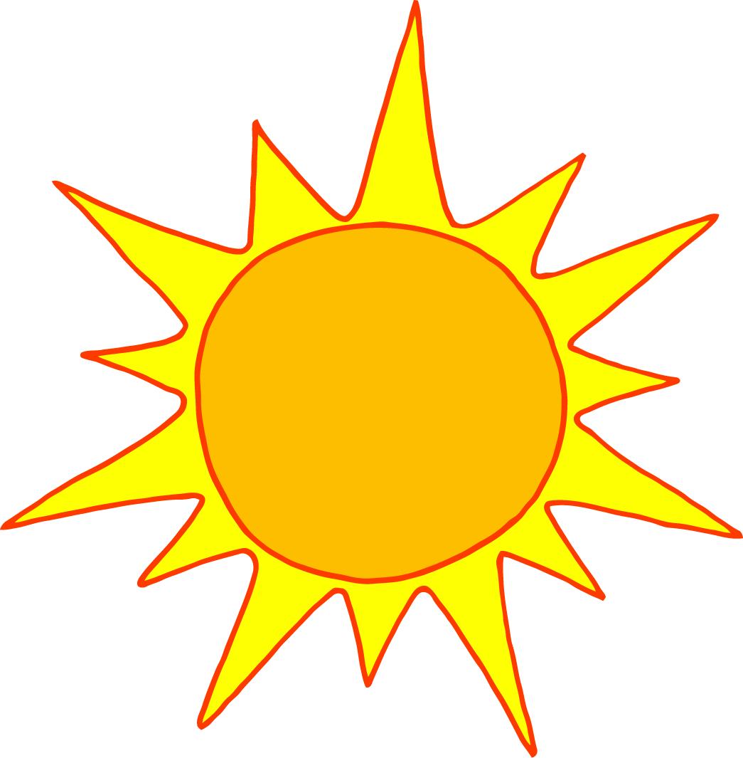 Cartoon Sunshine Clipart