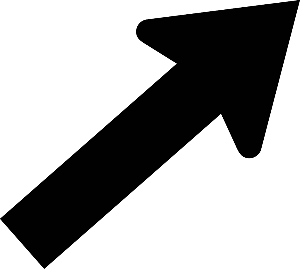 Black Arrow Pointing Clipart