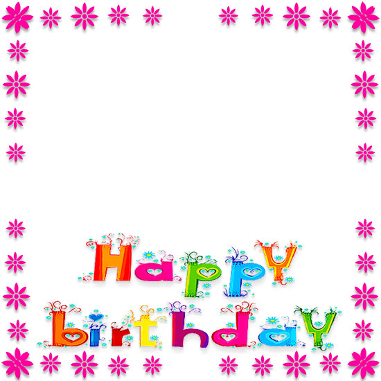 Free Birthday Borders - Happy Birthday Border Clip Art