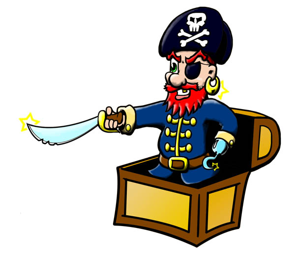 Pirate clipart free