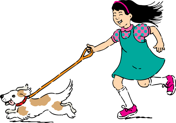 Dog Walker Clipart