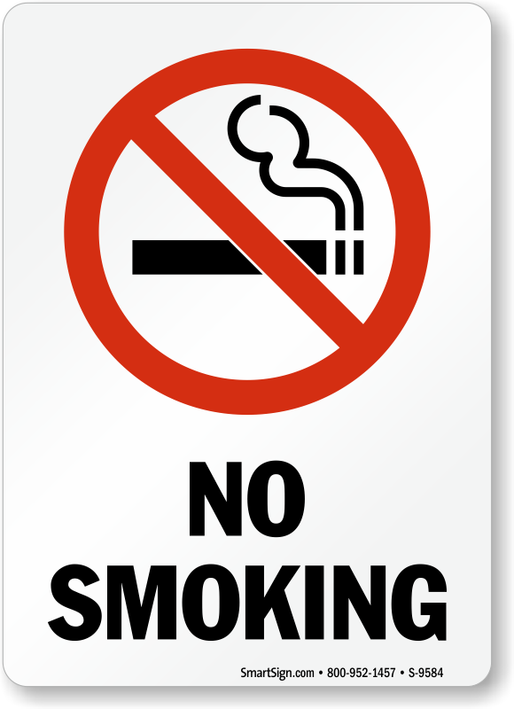 No Smoking Signs | No Smoking Stickers