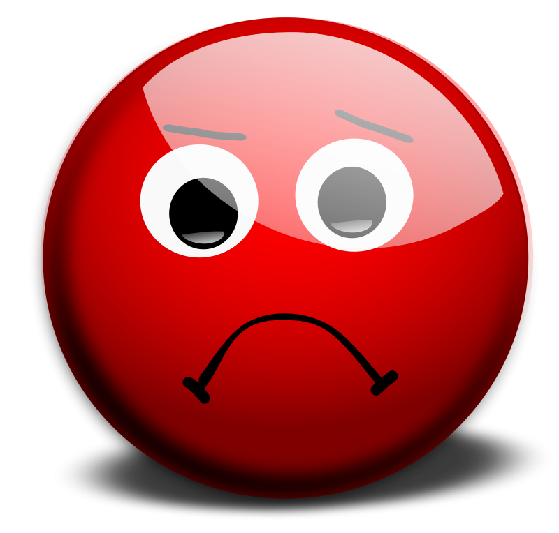 Red Smiley Face Clipart