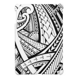 Samoan Tribal Tattoo Design With Spearheads IPad Mini Case From ...