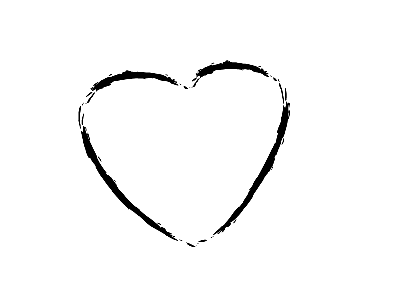 Heart Silhouette - ClipArt Best