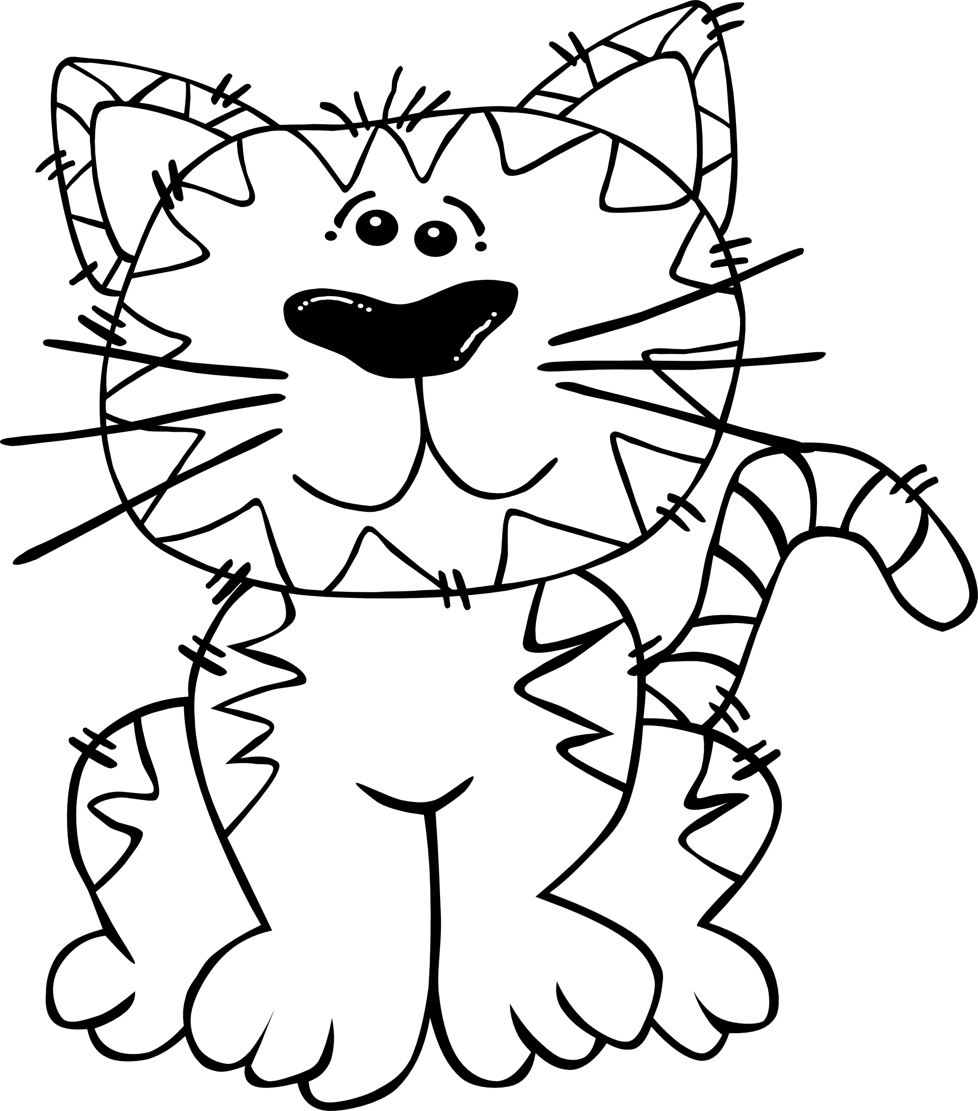 White Cat Clipart