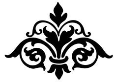 Free Damask Flourishes - ClipArt Best