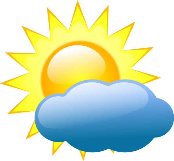 Sunny Cloud Clipart