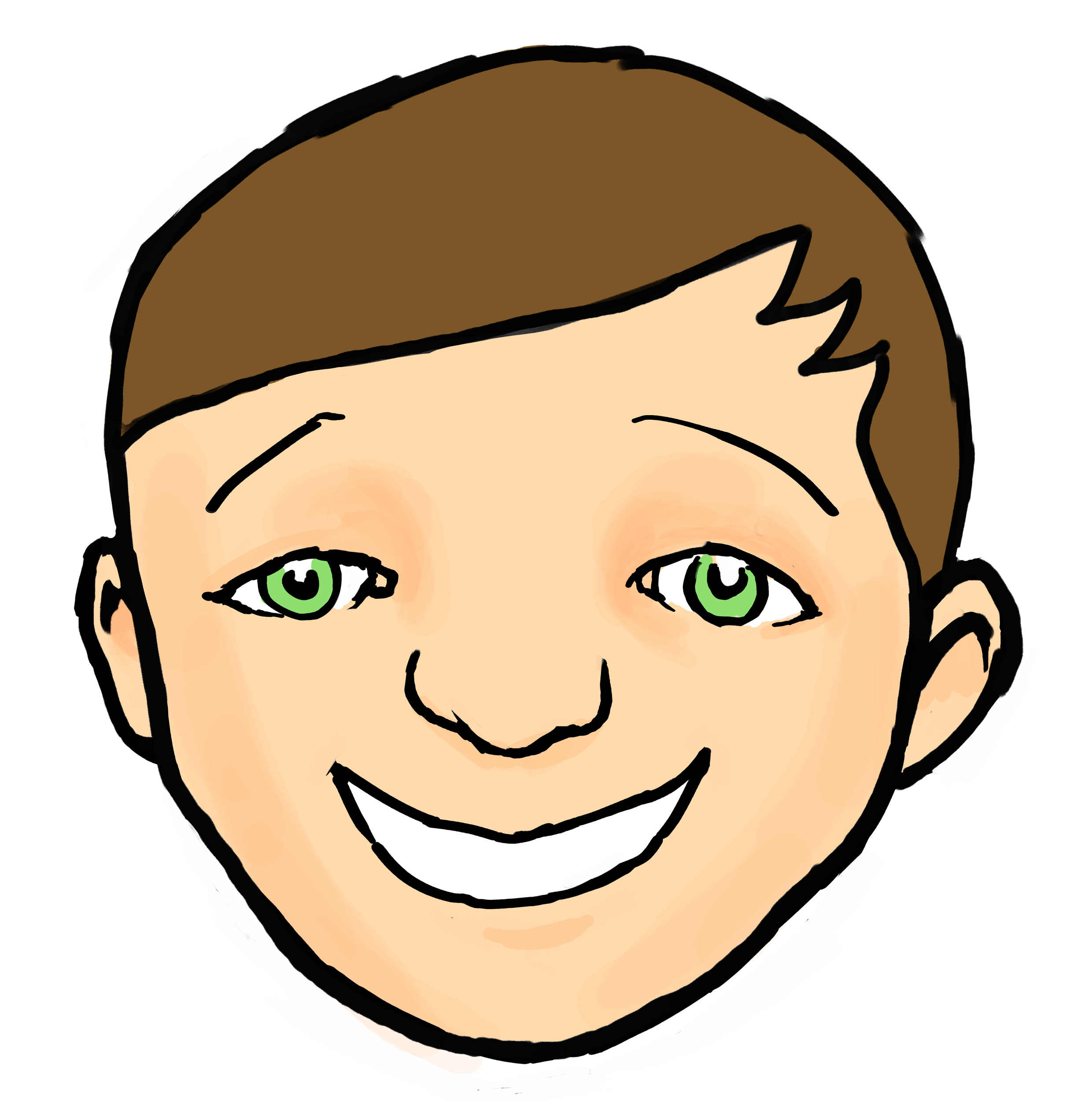 Human face clipart