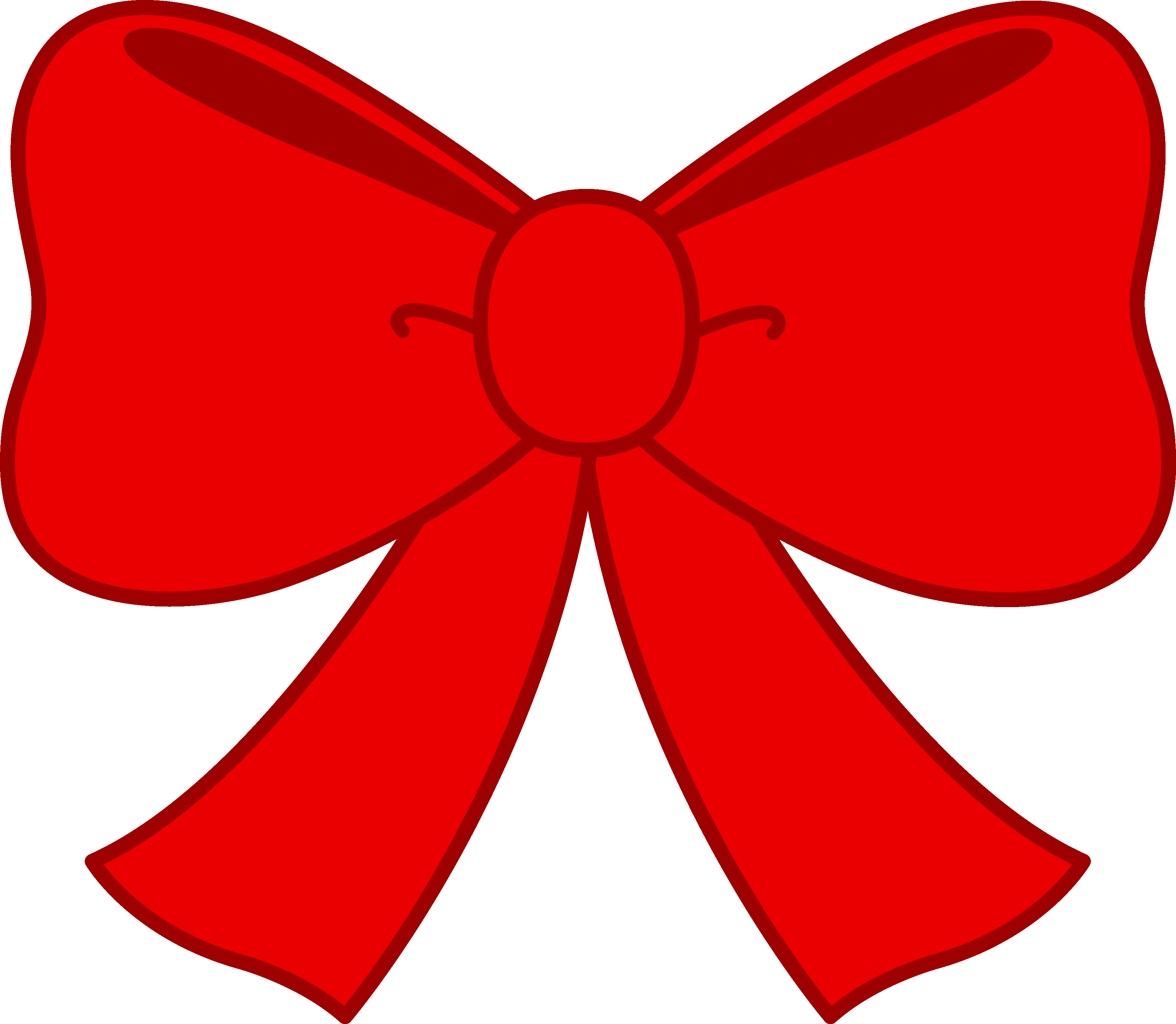 Red Bow Clipart