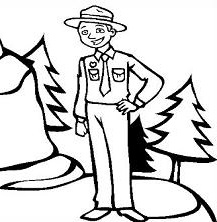 Free Park Ranger Clipart