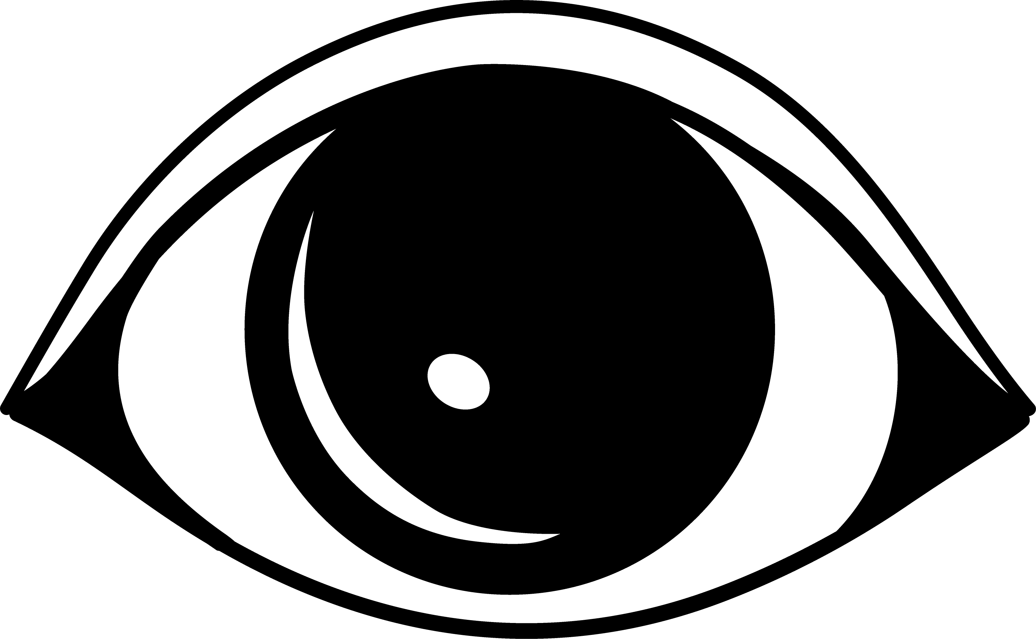 Eye cartoon clipart