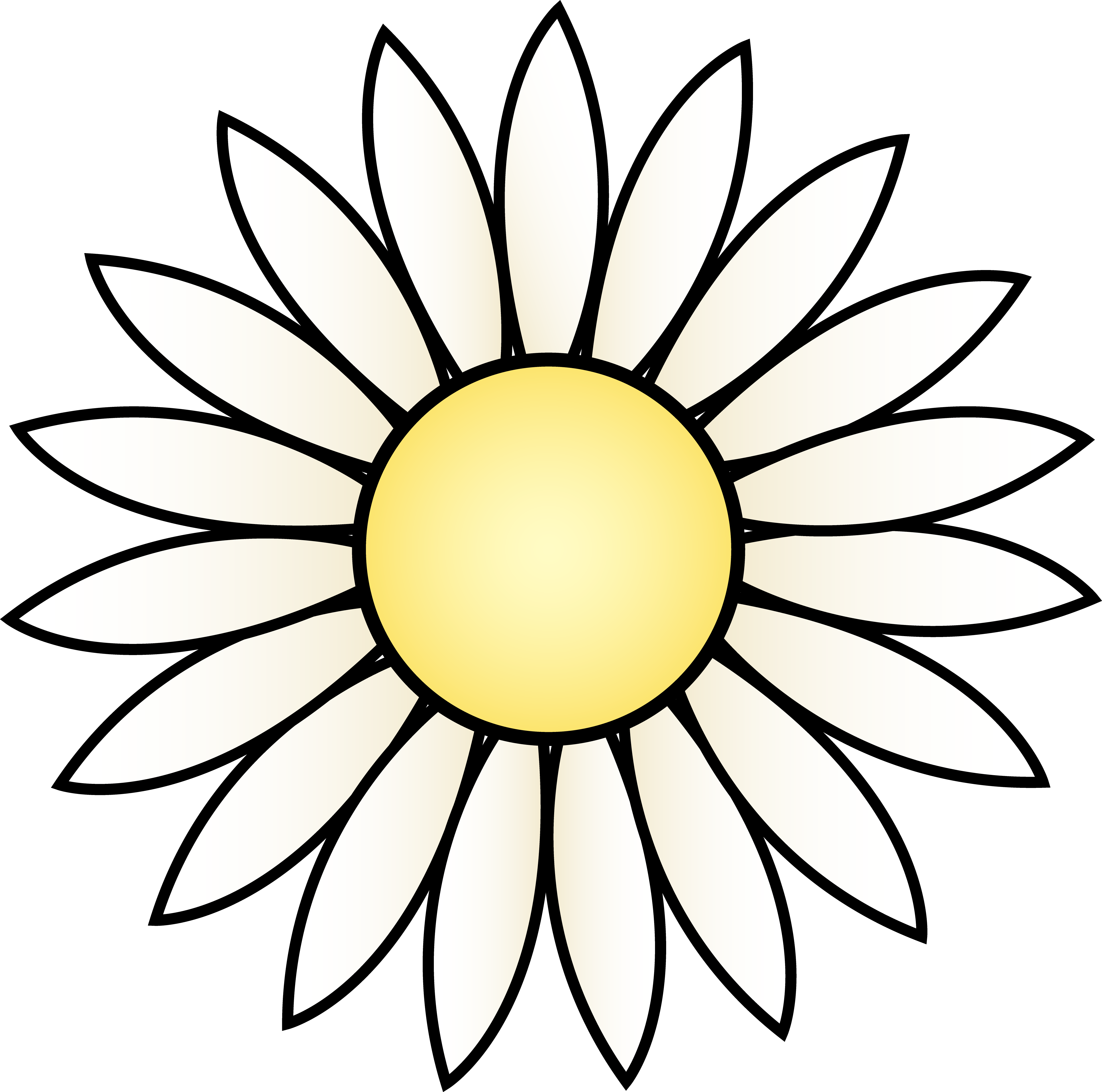 Clip Art Daisy - Tumundografico