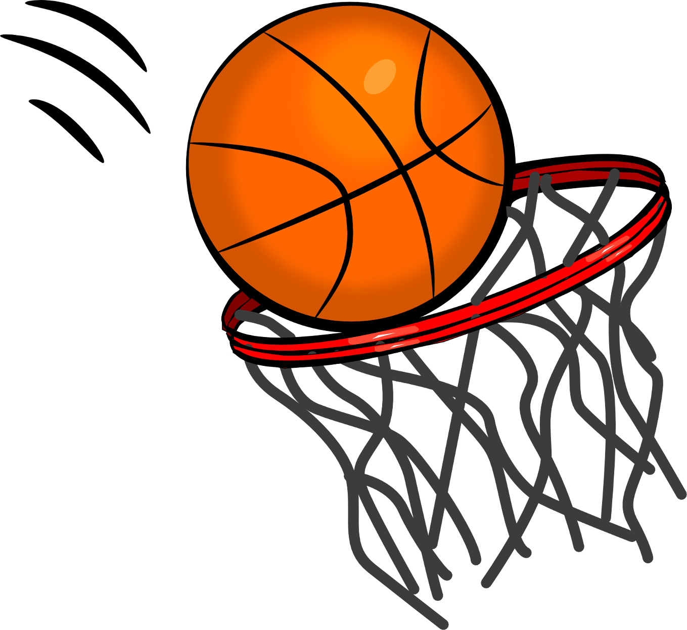 Basketball Goal Clipart