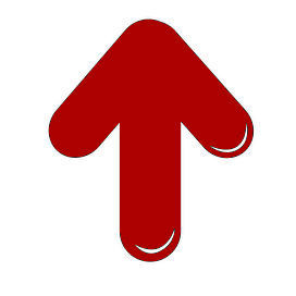 Red Arrow Up - ClipArt Best