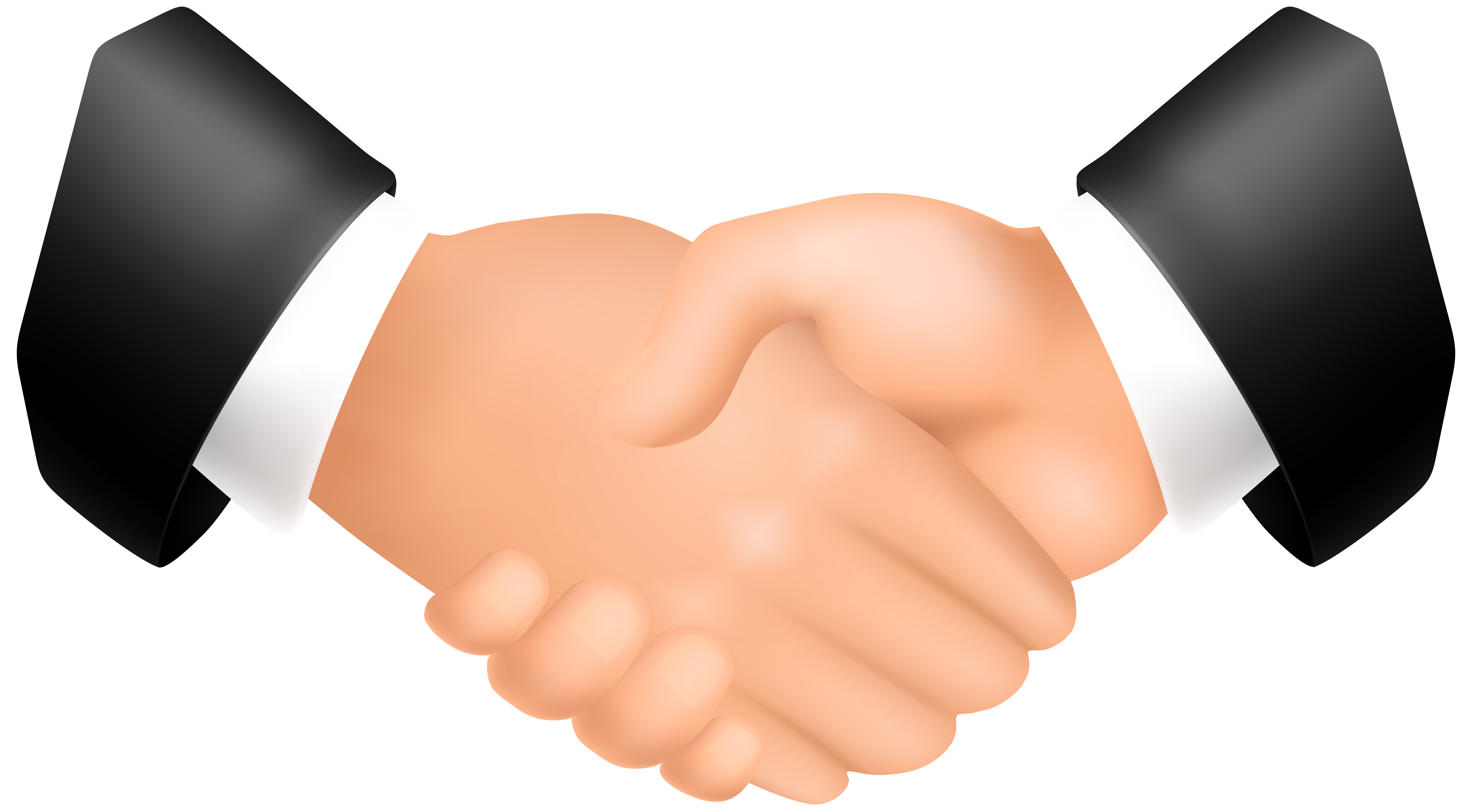 Online Hands Handshake Clipart PNG Image