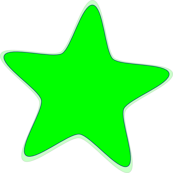 Green Star Clip Art - ClipArt Best