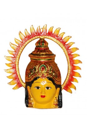 Metal Lakshmi Face - Satish Stores