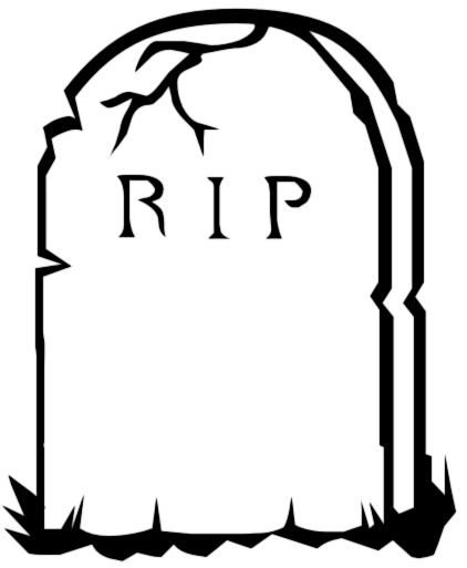 Rip headstone clipart