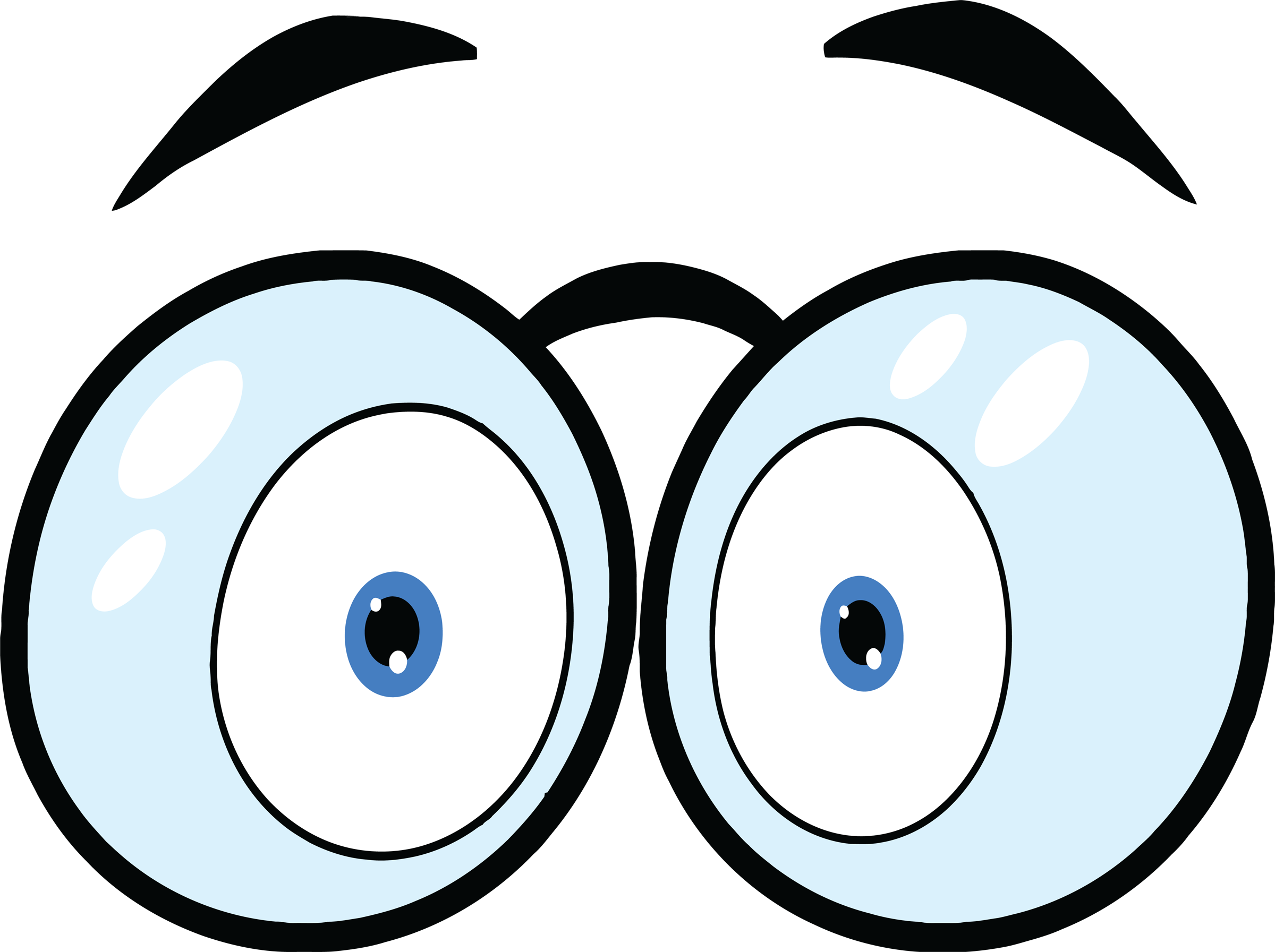 Cartoon Eyes Clipart