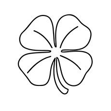 Top 20 Free Printable Four Leaf Clover Coloring Pages Online