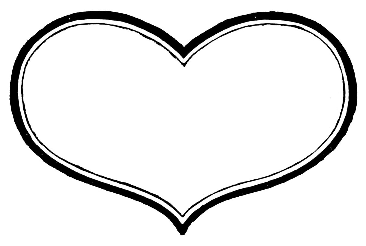 Heart black and white heart clipart black and white heart clip art ...