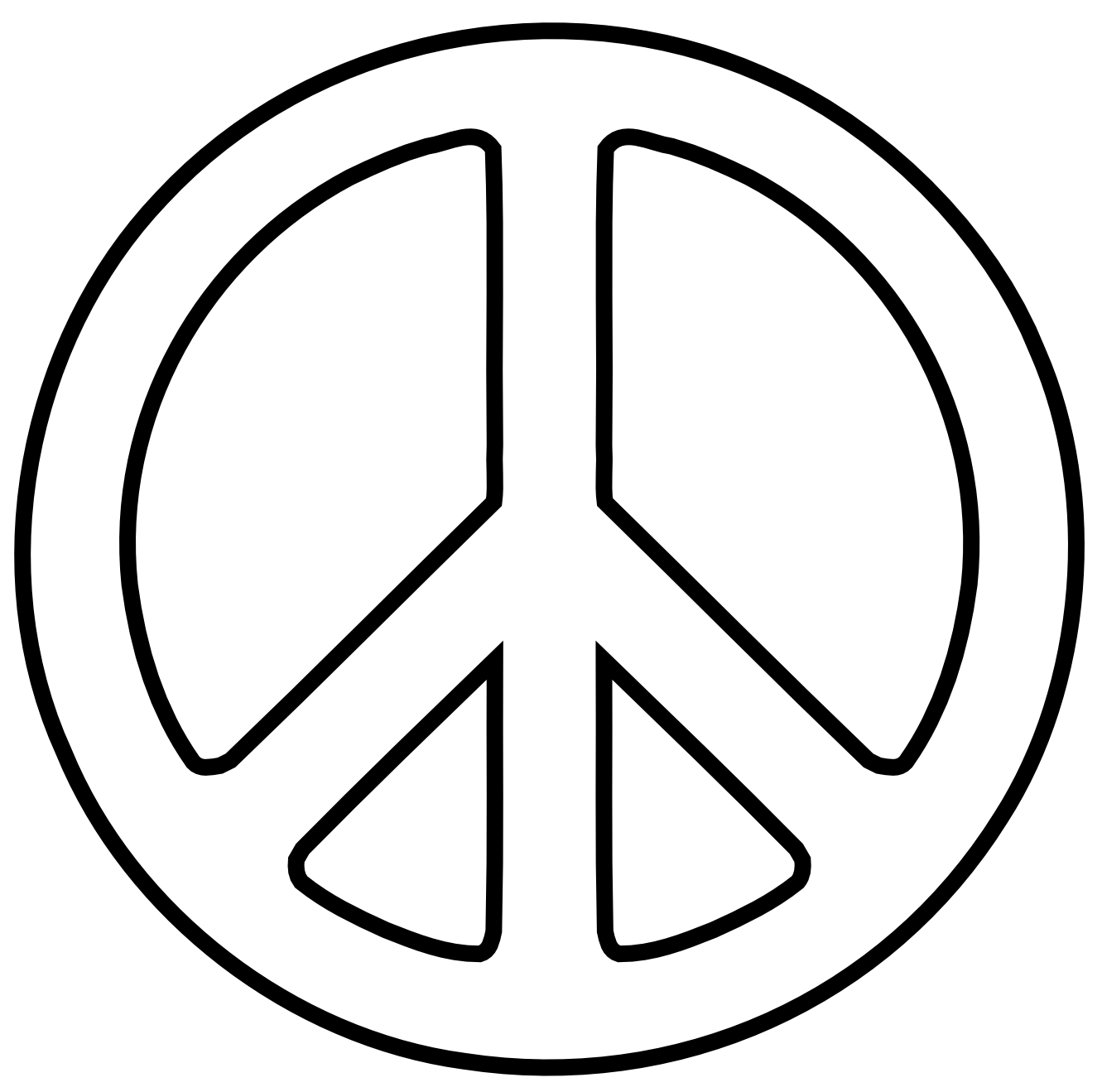 Peace Sign Images Free Clip Art