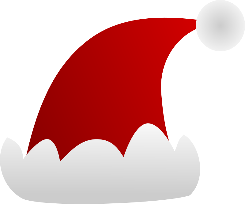 Free to Use & Public Domain Santa Hat Clip Art