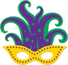 Mardi Gras Masks Clip Art - Tumundografico