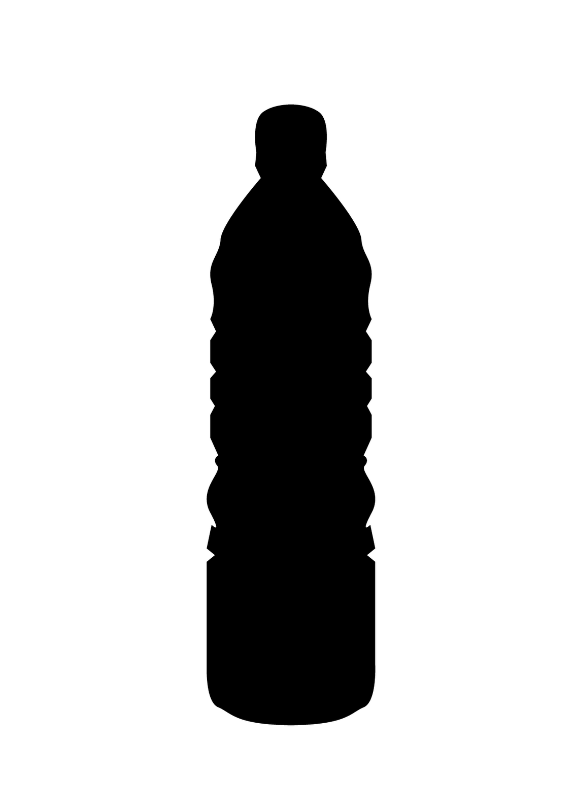 Beer Bottle Silhouette