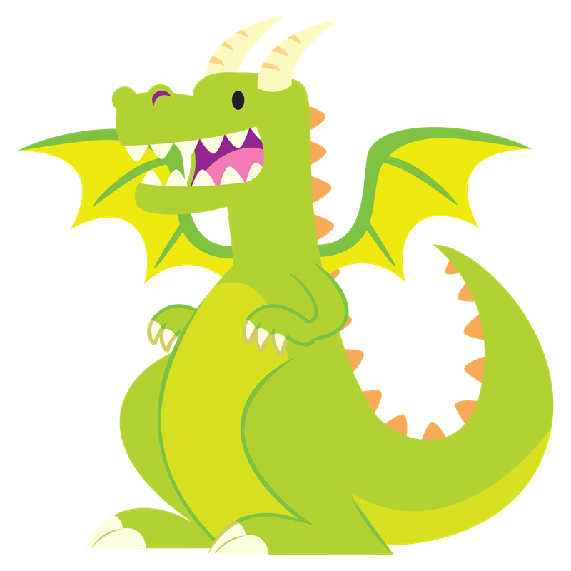 Cute baby dragon clipart - ClipartFox