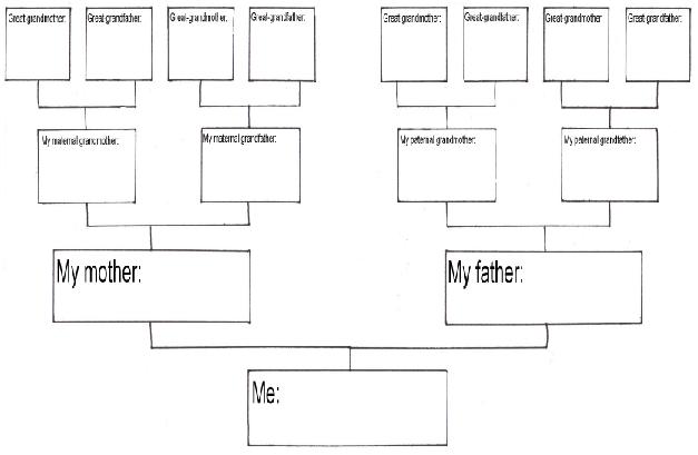 Family tree chart