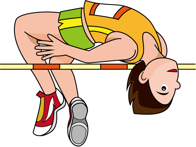 High Jump Clip Art 4