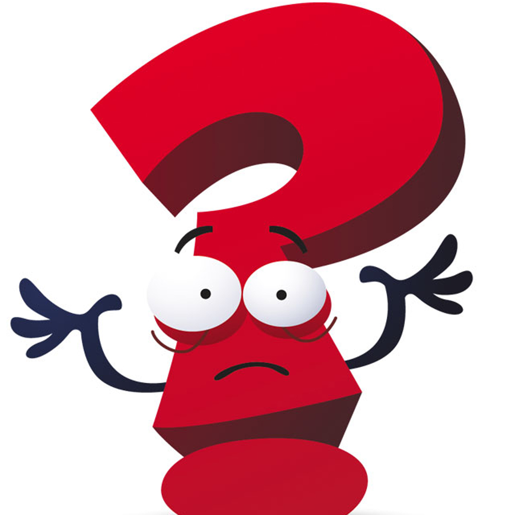 Funny Question Mark Clipart