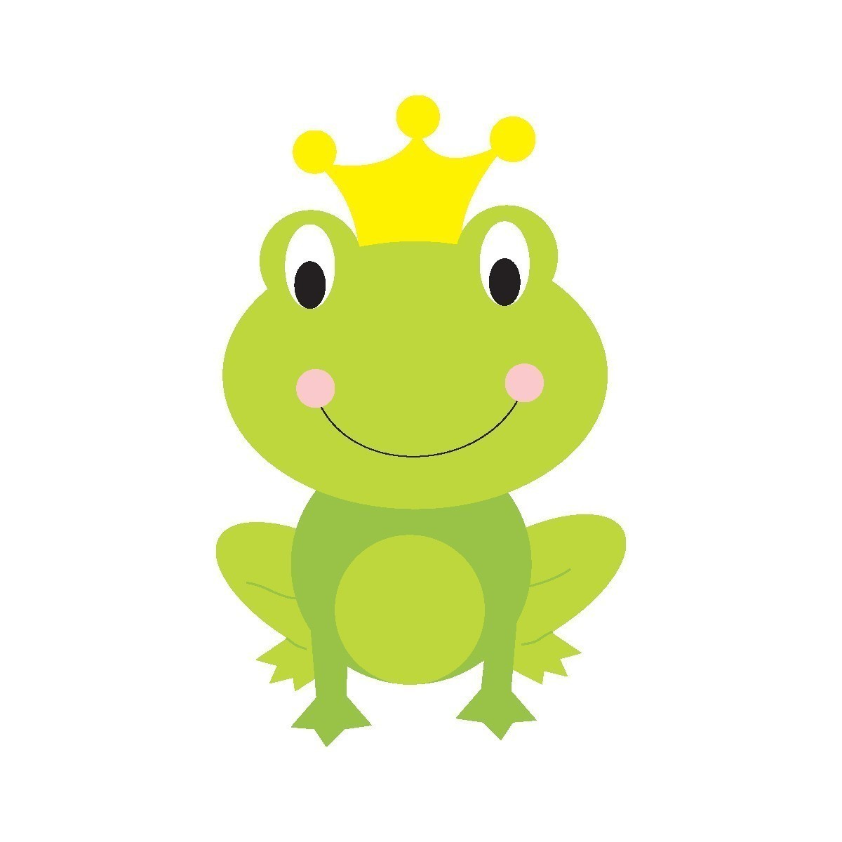 Frog prince clipart